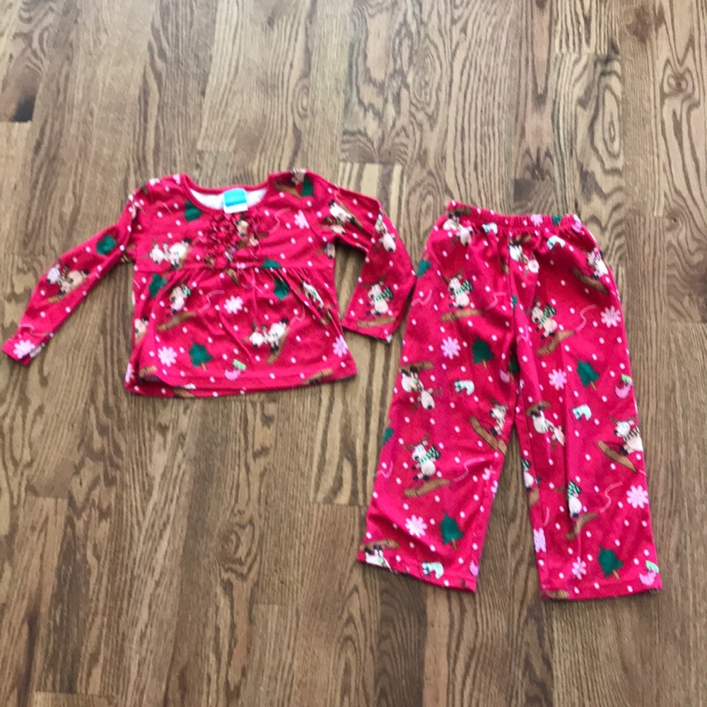 Darling Christmas PJs, Size 3T